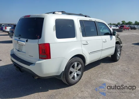 2013 Honda Pilot Touring from USA, damaged, VIN 5FNYF3H95DB023982